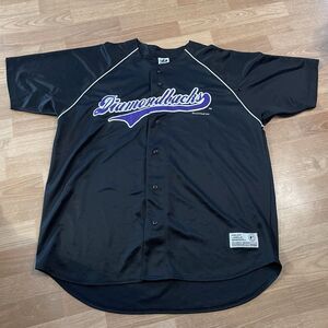 VTG Y2k Dynasty Series Arizona Diamondbacks Jersey Black 2003 Size XL